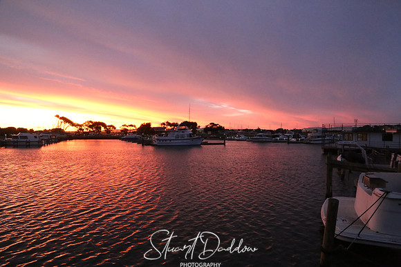 Hindmarsh Island Sunset - The Marina 2