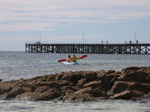 Paddle to Pt.Hughes Jetty