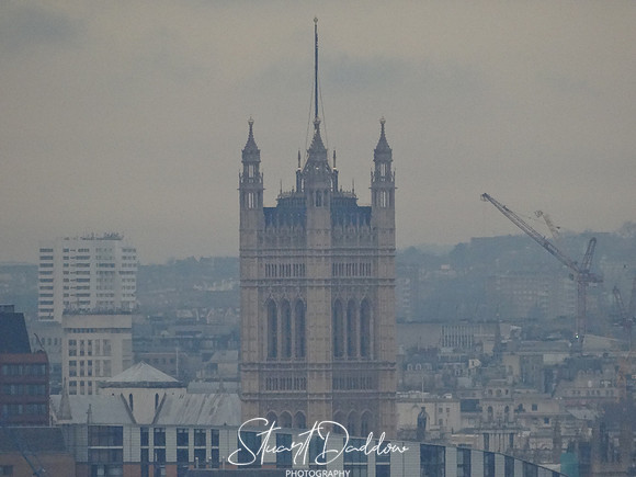 London Parliament from the Tower
